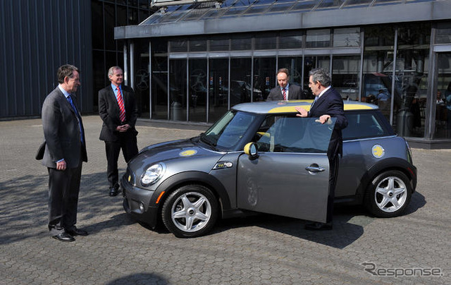 MINIの電気自動車…英国でも実証実験