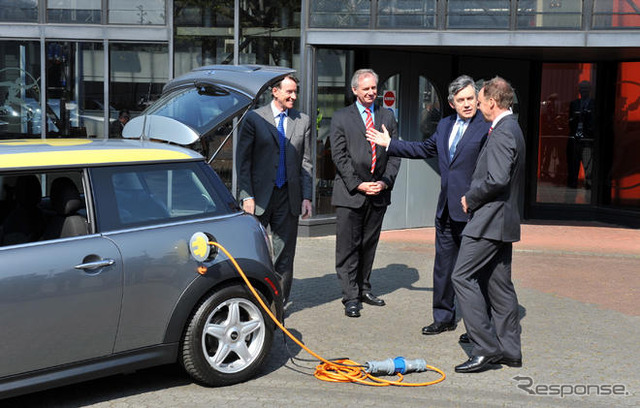 MINIの電気自動車…英国でも実証実験