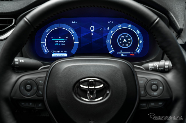 トヨタ RAV4 プライム(RAV4 PHEV に相当)の2024年モデル(米国仕様)