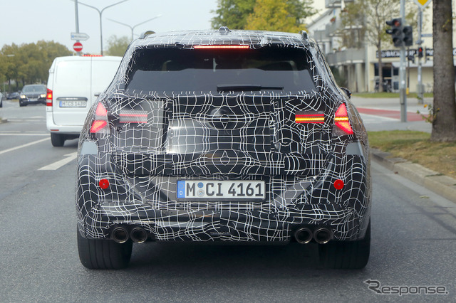 BMW X3 次期型プロトタイプ(スクープ写真)