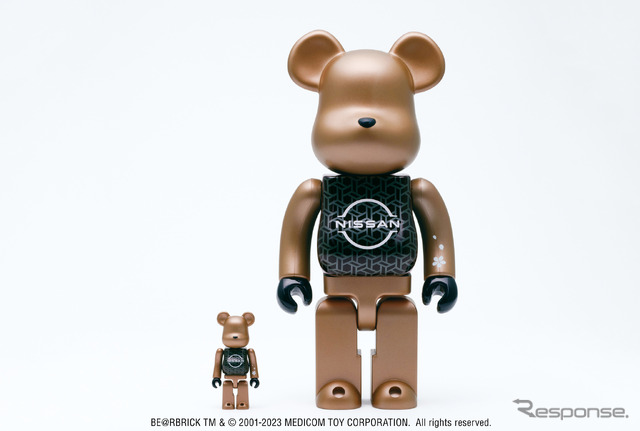 低価格で大人気の 日産90周年、デジタルアートなテディベア「BE＠RBRICK」との ぬいぐるみ