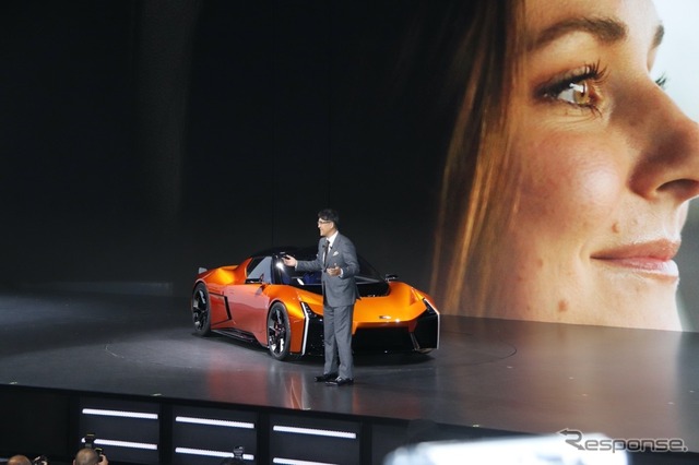 トヨタ自動車のプレスカンファレンス(ジャパンモビリティショー2023)