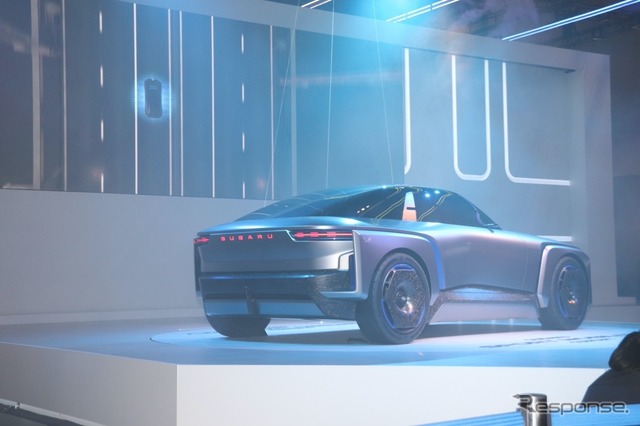 スバルのプレスカンファレンス(ジャパンモビリティショー2023)