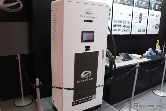 ジャパンモビリティショー:EVモーターズのEV路線バス