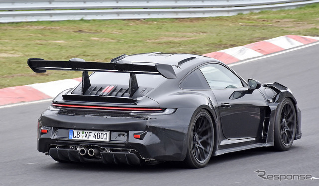 ポルシェ 911 GT2 RS ハイブリッド プロトタイプ(スクープ写真)
