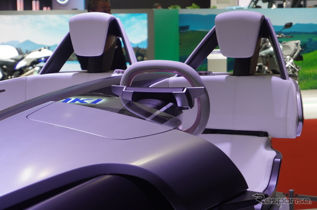ヤマハ発動機の3輪オープンEVコンセプト『TRICERA(トライセラ)』(ジャパンモビリティショー2023)