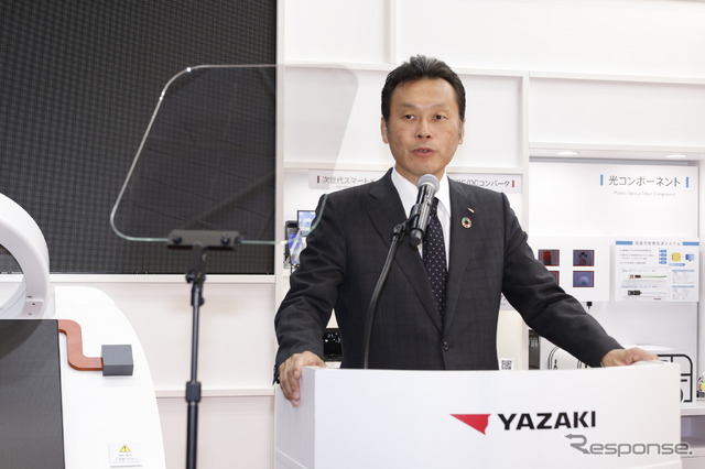 矢崎総業 代表取締役社長の矢﨑陸氏