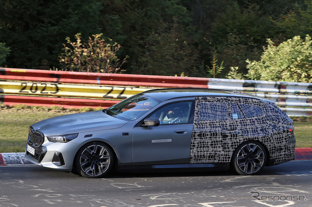BMW i5ツーリング M60 xDrive プロトタイプ(スクープ写真)