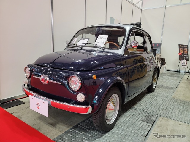 EV化されたフィアット500のアート車両「GIOIA ev」(ジオイア イーブイ)