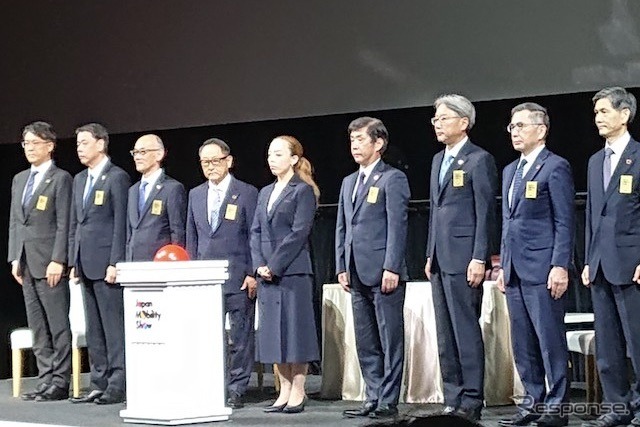 ジャパンモビリティショー2023オープニングスイッチオンセレモニー
