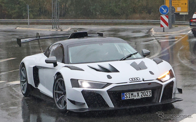 GT3をベースとした特別なアウディ R8のプロトタイプ(スクープ写真)