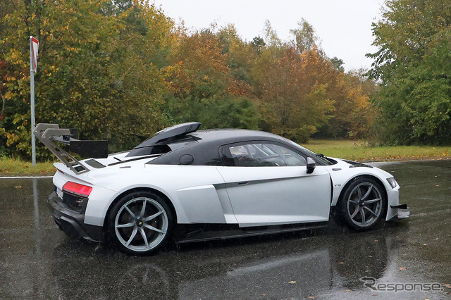 GT3をベースとした特別なアウディ R8のプロトタイプ(スクープ写真)