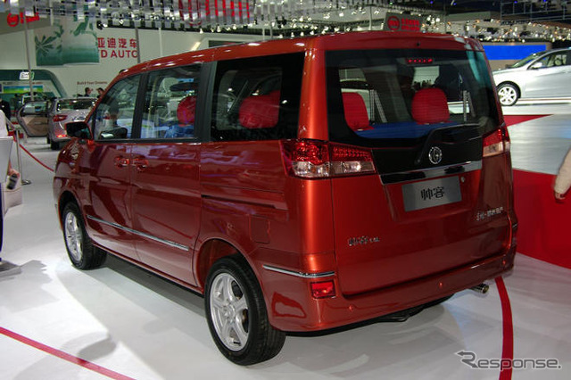 【上海モーターショー09】東風日産 帰客…まもなく登場 ミニバンEV