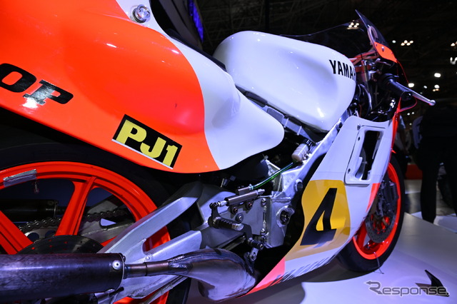 ケニー・ロバーツが駆った1983年型の「YZR500(OW70)」