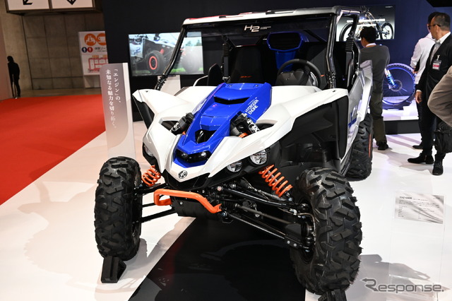 水素エンジンを搭載した4輪バギー『YXZ1000R』(ジャパンモビリティショー2023)