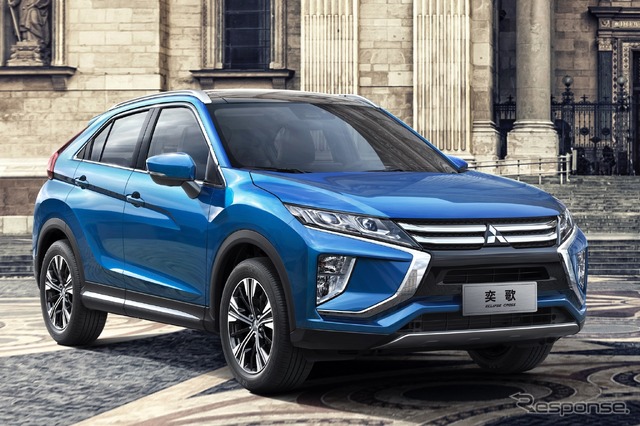 三菱自動車が中国で生産・販売していたエクリプスクロス（2018年）