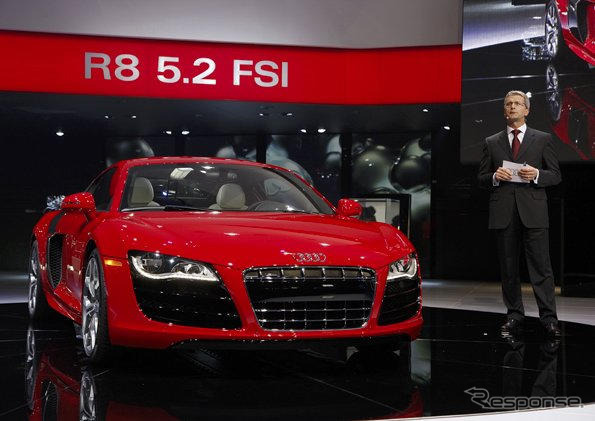 アウディ R8 5.2FSI クワトロ、待望の日本発表