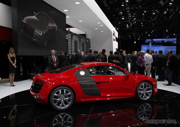 アウディ R8 5.2FSI クワトロ、待望の日本発表