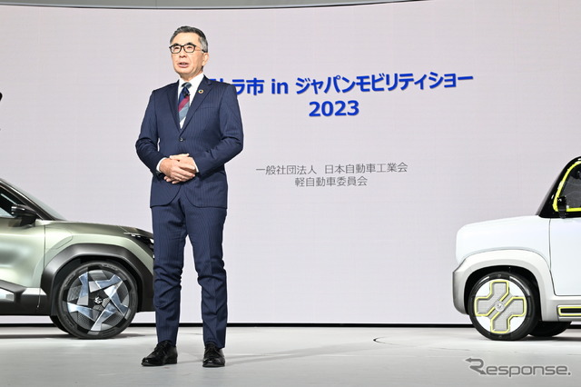 スズキ 鈴木俊宏社長(ジャパンモビリティショー2023)
