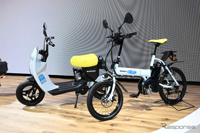 スズキ eチョイノリとe-PO(ジャパンモビリティショー2023)