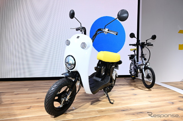 原付存続の危機へのスズキのアンサー、eチョイノリとe-PO(ジャパンモビリティショー2023)