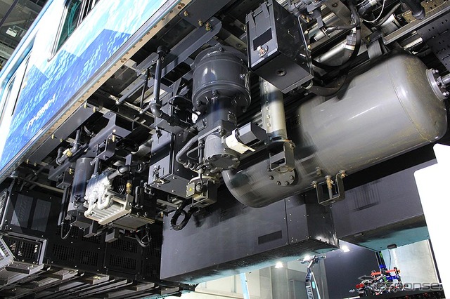 JR東日本 水素ハイブリッド燃料電池試験車両 FV-E991系 HYBARI(ジャパンモビリティショー2023)