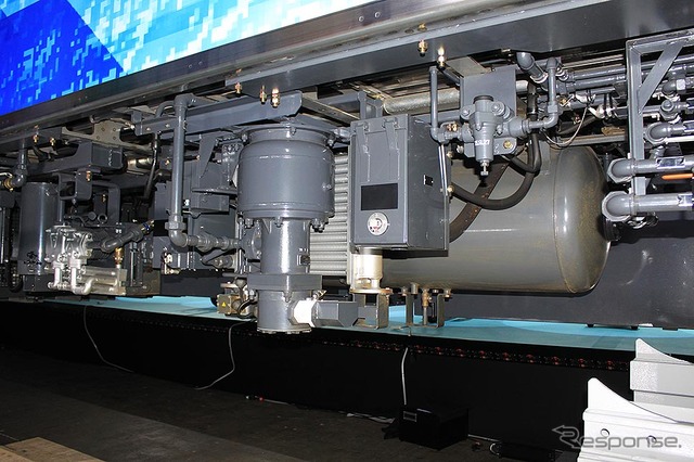 JR東日本 水素ハイブリッド燃料電池試験車両 FV-E991系 HYBARI（ジャパンモビリティショー2023）