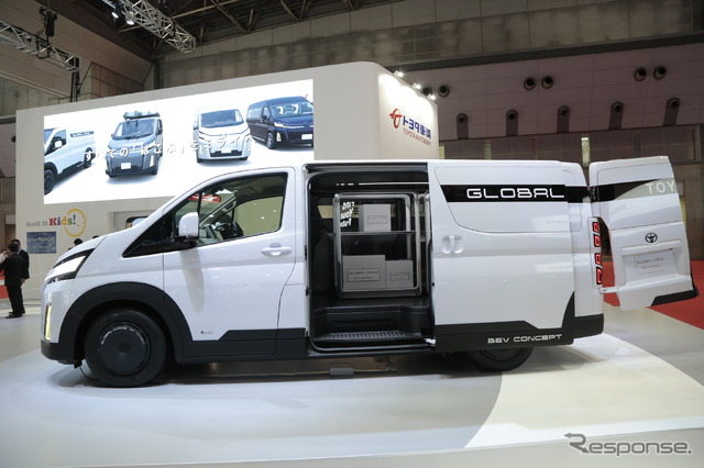 トヨタ車体 グローバルハイエース BEVコンセプト(ジャパンモビリティショー2023)