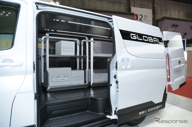 トヨタ車体 グローバルハイエース BEVコンセプト(ジャパンモビリティショー2023)