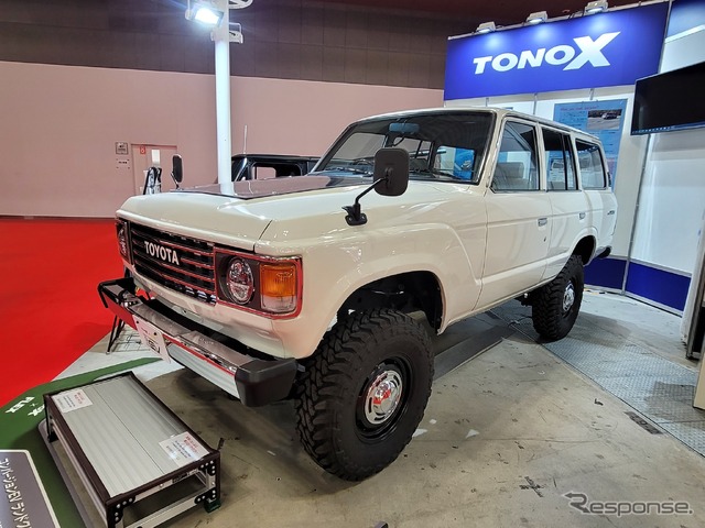 ランクル60のコンバージョンEV。