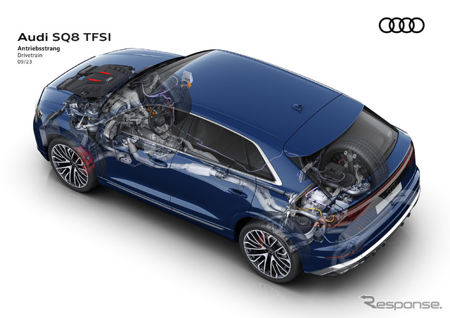 アウディ SQ8 改良新型