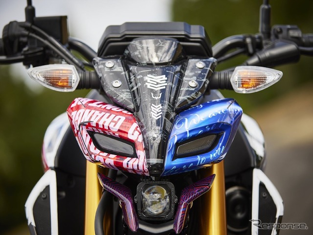 ヤマハ発動機とプロeスポーツチーム「REJECT」とのコラボで誕生した『MT-125』のカラーリングコンセプトモデル
