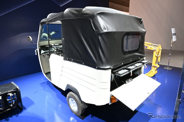 電動3輪タクシーのホンダ リキシャ(ジャパンモビリティショー2023)