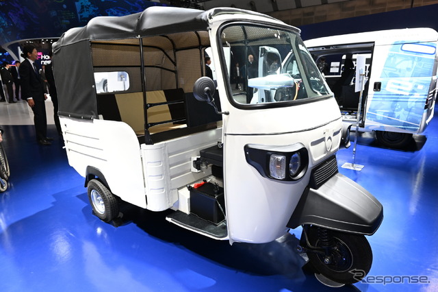電動3輪タクシーのホンダ リキシャ(ジャパンモビリティショー2023)
