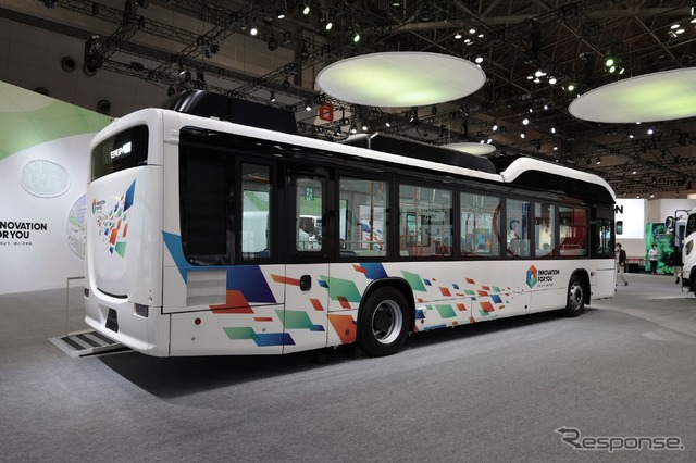 いすゞエルガEV（ジャパンモビリティショー2023）