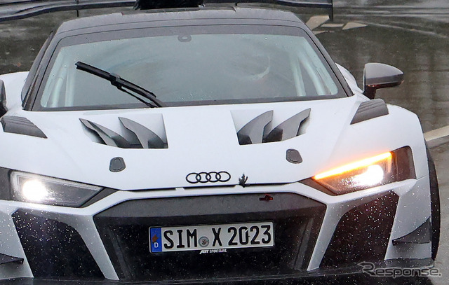 GT3をベースとした特別なアウディ R8のプロトタイプ(スクープ写真)