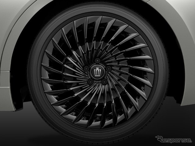 トヨタ クラウンセダン ブラックパッケージ 245/45トヨタ クラウンセダン ZR20タイヤ&20×8.5Jアルミホイール(ブラックスパッタリング塗装)