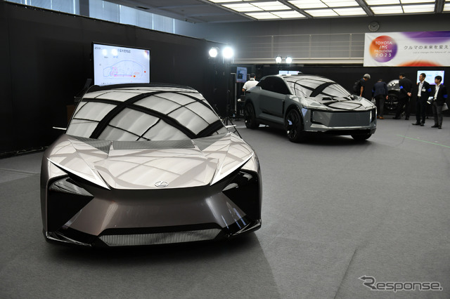 トヨタ自動車のジャパンモビリティショー2023出展車