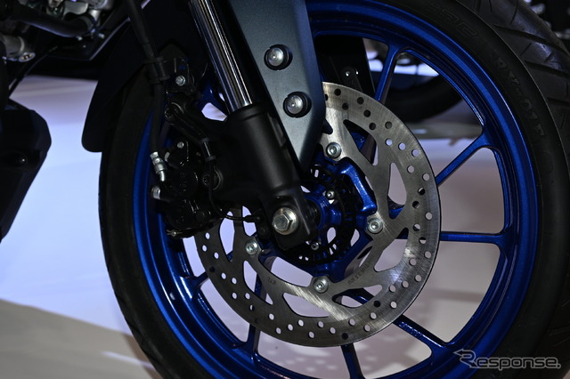 ヤマハの新型125ccシリーズ。写真は『MT-125』(ジャパンモビリティショー2023)