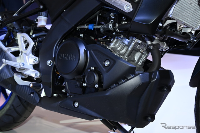 ヤマハの新型125ccシリーズ。写真は『MT-125』(ジャパンモビリティショー2023)