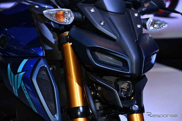 ヤマハの新型125ccシリーズ。写真は『MT-125』(ジャパンモビリティショー2023)