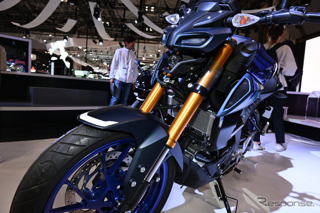ヤマハの新型125ccシリーズ。写真は『MT-125』(ジャパンモビリティショー2023)