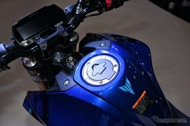 ヤマハの新型125ccシリーズ。写真は『MT-125』(ジャパンモビリティショー2023)