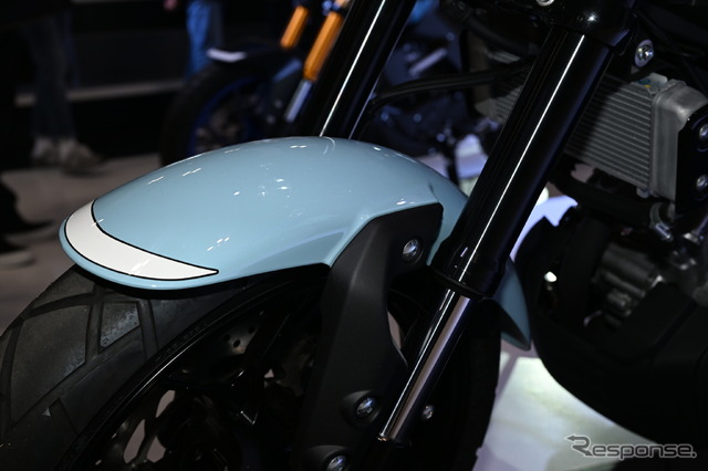 ヤマハの新型125ccシリーズ。写真は『XSR125』(ジャパンモビリティショー2023)