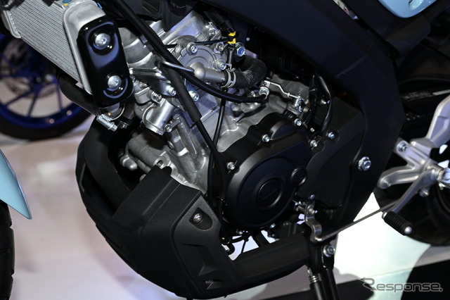 ヤマハの新型125ccシリーズ。写真は『XSR125』(ジャパンモビリティショー2023)