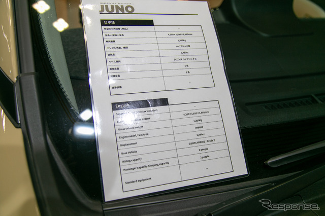 レゴやマインクラフトのように組み立てるキャンピングカー!?:トヨタ『JUNO』…ジャパンモビリティショー2023