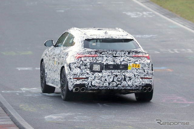 ランボルギーニ ウルスPHEV プロトタイプ(スクープ写真)