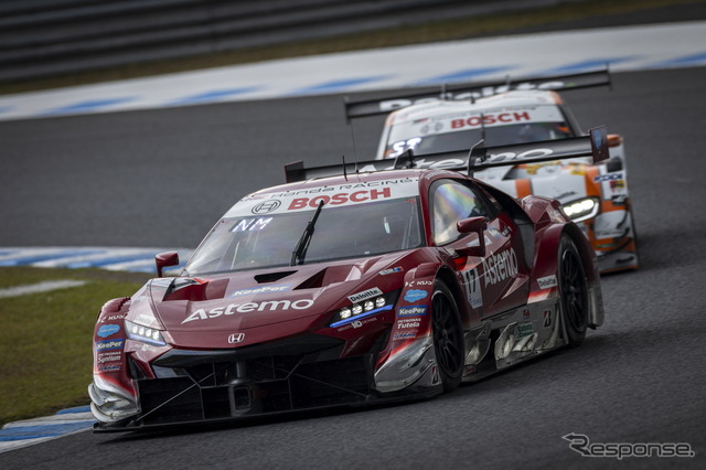 3位の#17 Astemo NSX-GT(塚越広大/松下信治)