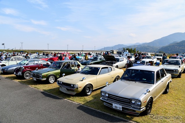 第15回クラシックカーミーティングin山梨富士川