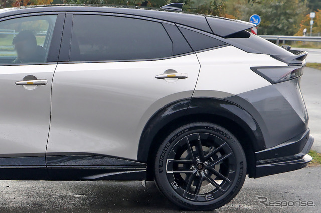 日産 アリア NISMO 市販型プロトタイプ スクープ写真